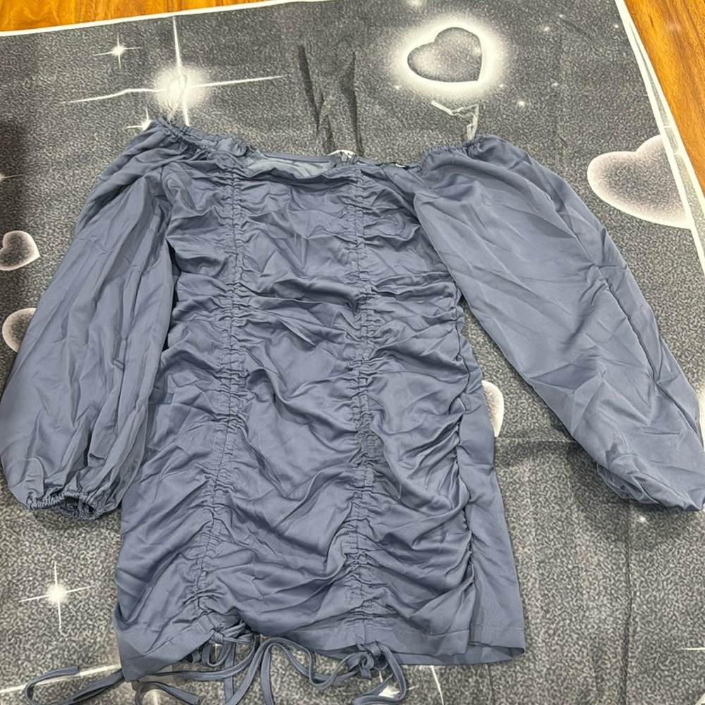 Gossip Ruched Mini Dress